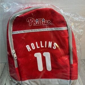 Philadelphia PHILLIES Jimmy Rollins #11 SGA MLB COOLER BAG Backpack Brand New
